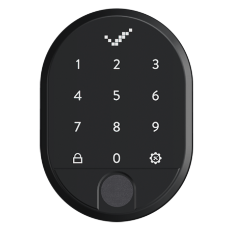 Funktastatur mit Fingerprint